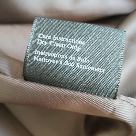 Hilary Radley Pea Coat Womens Dusty Pink Alpaca Wool Blend Hooded Pocket - Picture 9 of 14